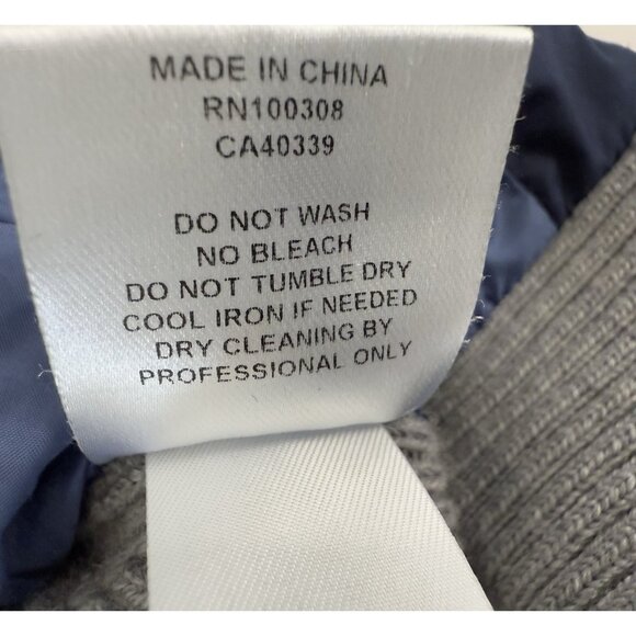 Peter Millar Mens Crown Crafted Wool Hybrid Cardigan Coat Jacket Sz Medium Navy - Picture 9 of 13